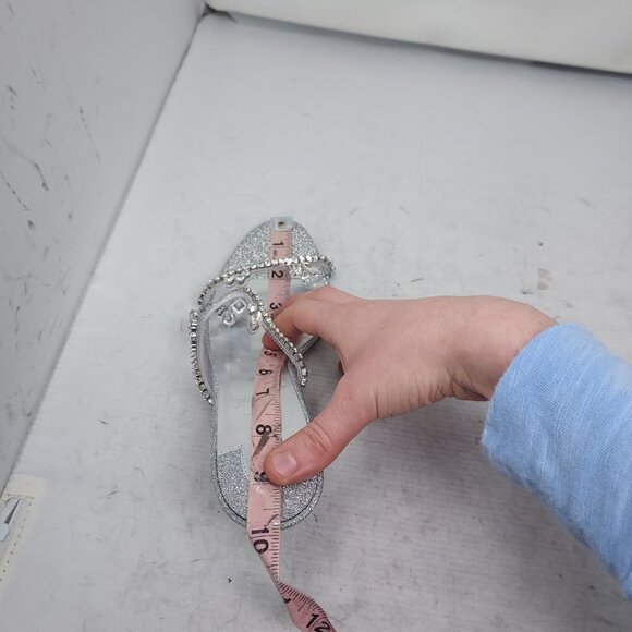 Christian Louboutin Silver Just Queen Crystal Bridal Wedding Heel Sandal - Picture 7 of 15